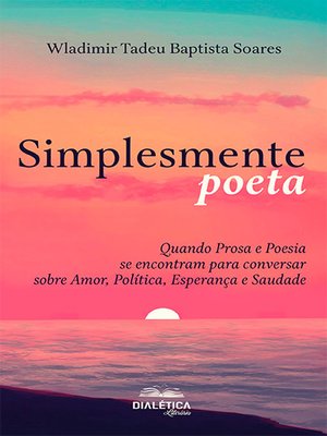 cover image of Simplesmente poeta